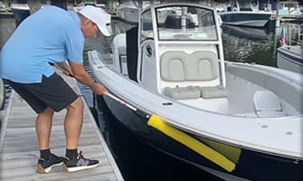 Atteindre le bas de votre bateau